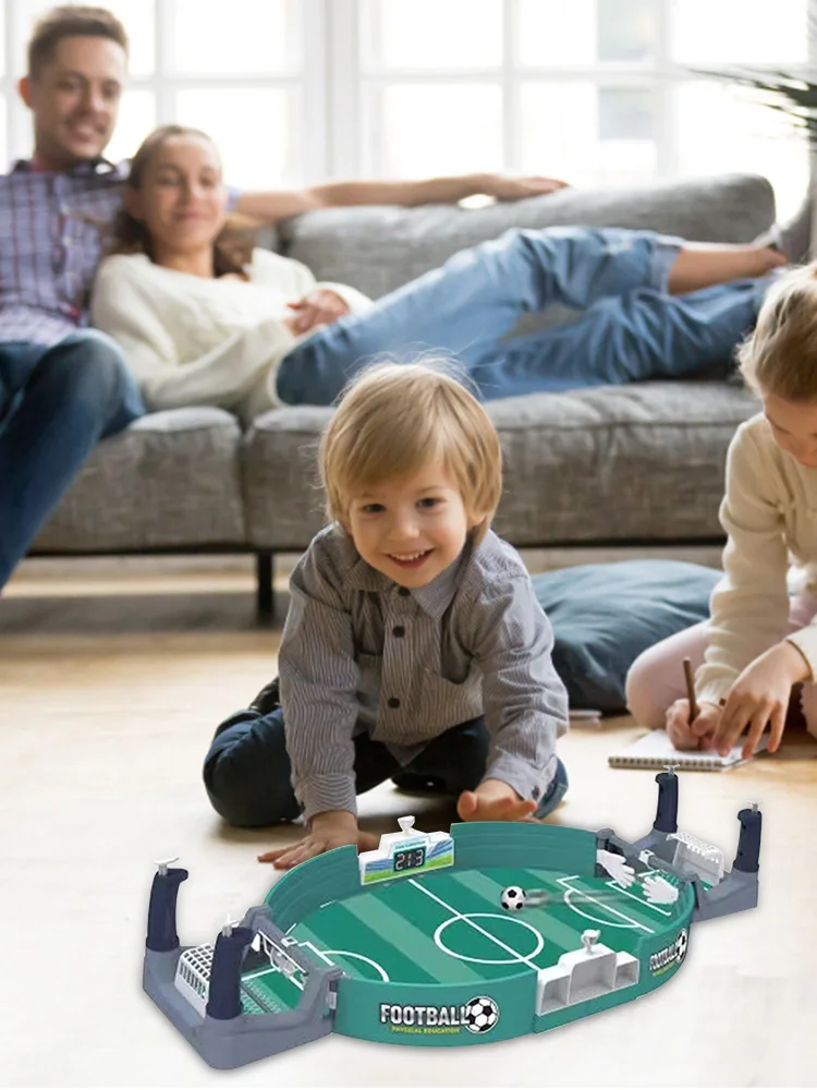 Grande Table de Football de bureau pour enfants, Puzzle Double bataille compétitive, jeu de société interactif Parent-enfant