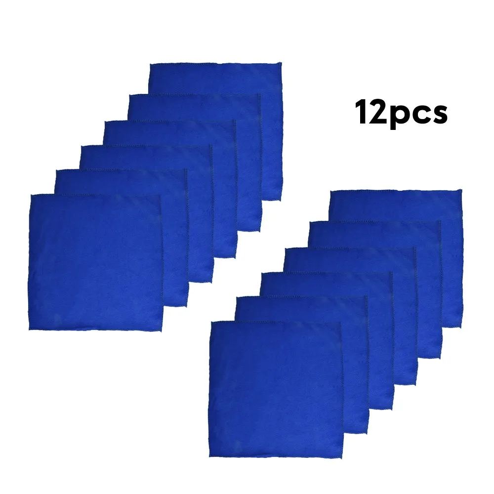 المناشف منشفة السيارة استبدال أداة 25*25 سنتيمتر اكسسوارات تنظيف الملابس ستوكات تلميع خرقة رقيق الألياف