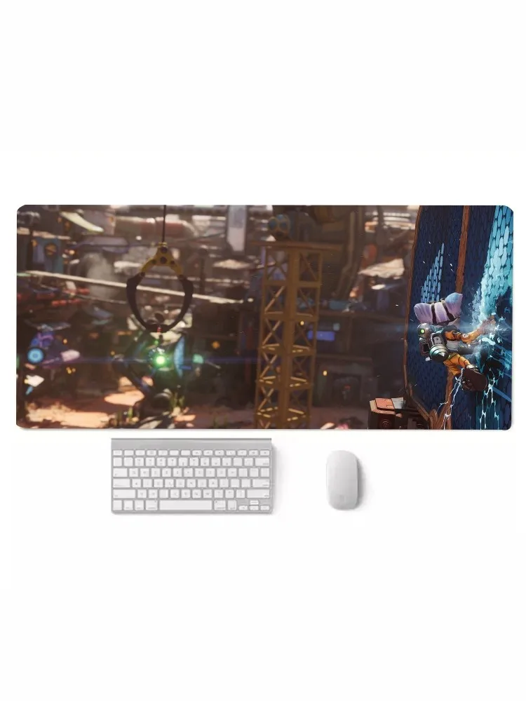 Ratchet Clank Rift Apart Mousepad Mouse Pad Laptop Gaming Accessories Mousepad Large Desk Mat Computer Gamer Keyboard Rug Carpet