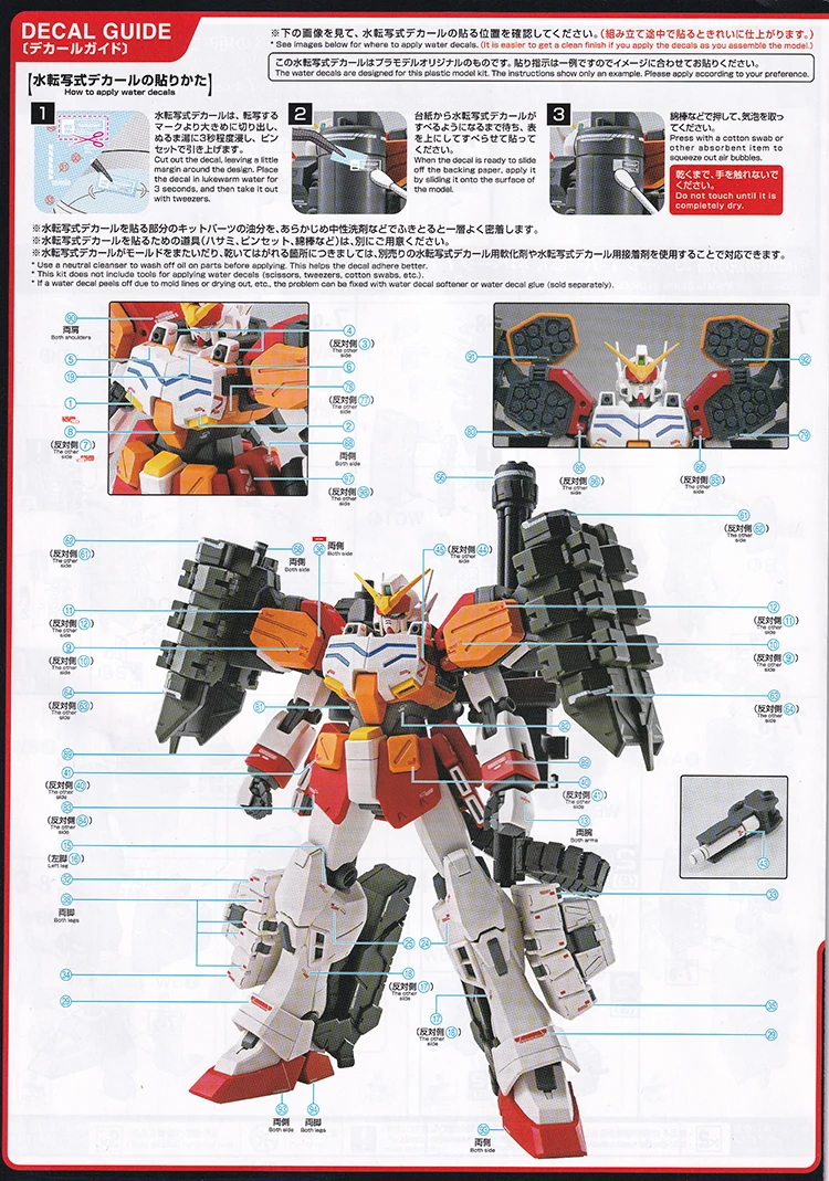 EVO MG150 Fluorescent Decals F - огляд і ціна Model Kit Water Decal