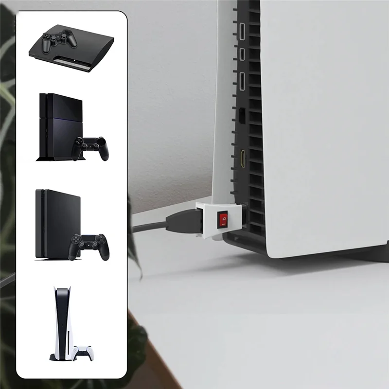 -A25M Game Console AAN/Uit Schakelaar Knop Voor PS5/PS4/PS3/Serie X Power bescherming Schakelaar