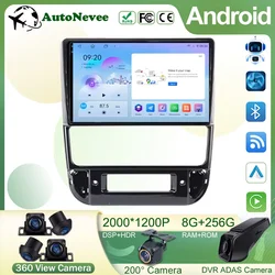 Android Car Head Unit For Peugeot 406 1994 - 2005 Multimedia Stereo Radio Video Player GPS BT Carplay Android Auto No 2din QLED