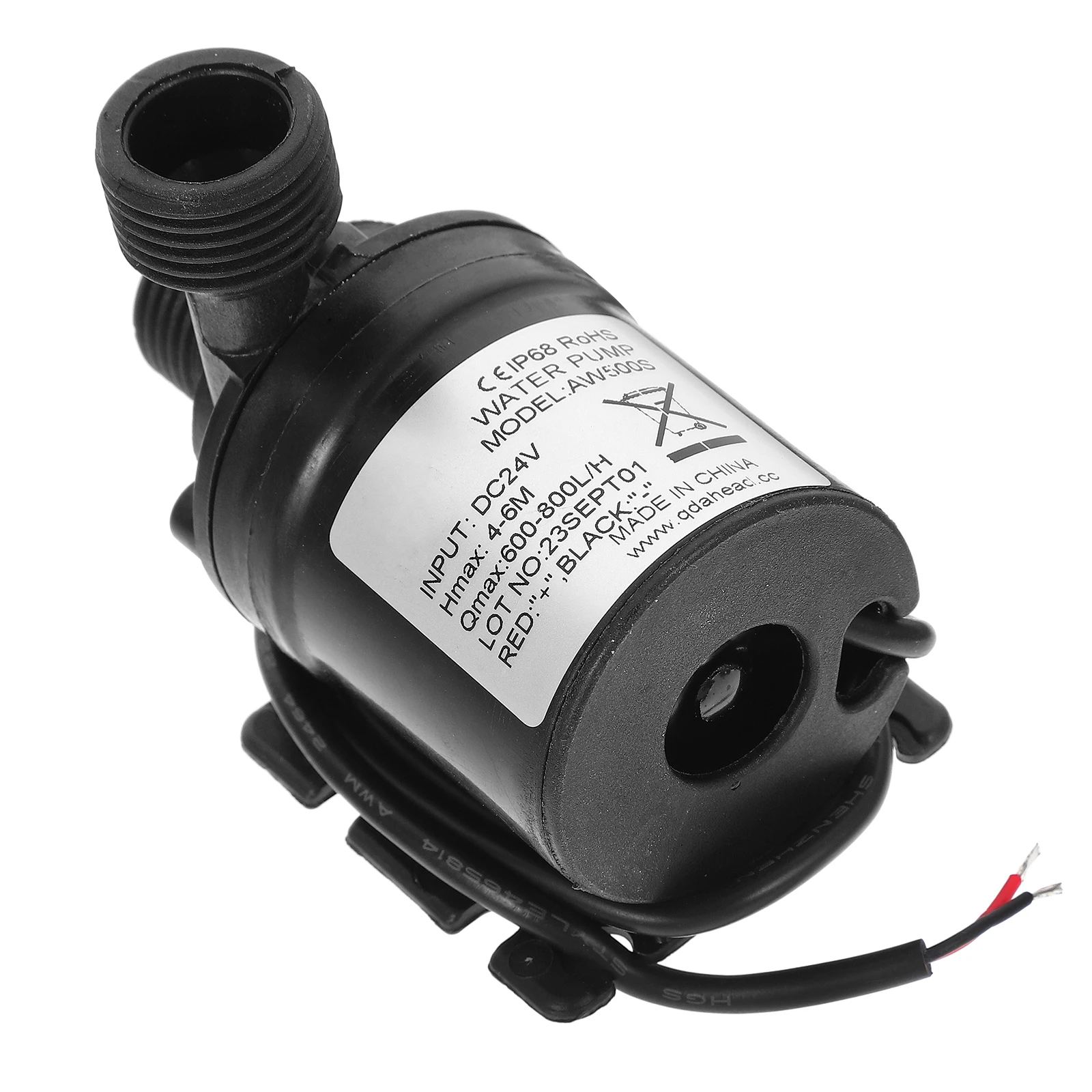 

24V Dc Submersible Water Pump 800L/H 5M Low Noise Waterproof For Fountain Pool Aquarium Solar Circulation System Fish