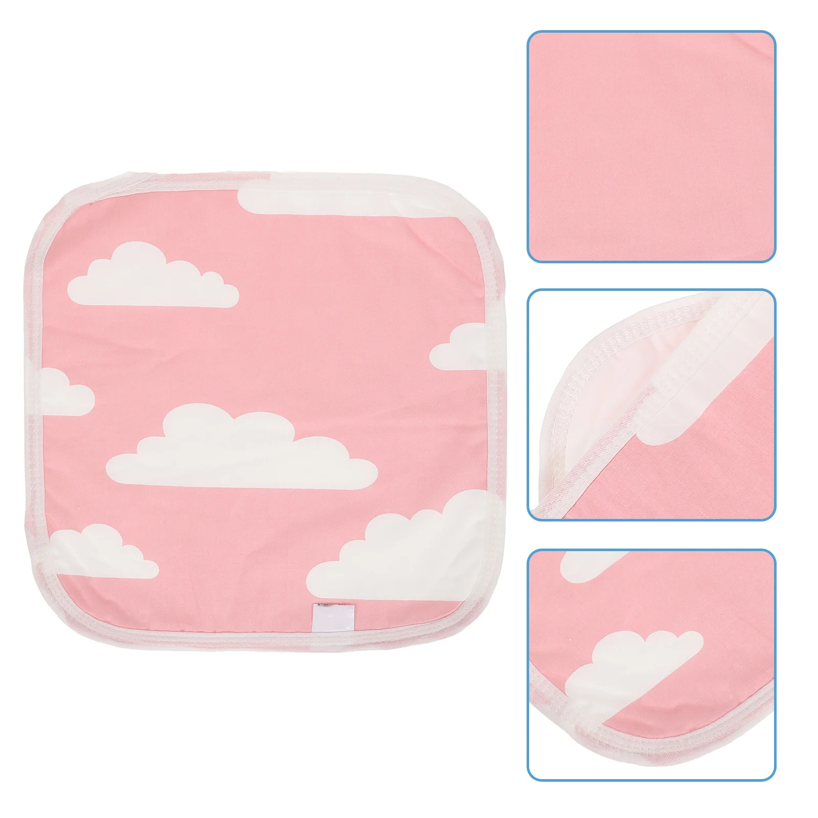 

Cloud Pattern Pet Cage Liner Washable Reusable Hamster Training Pad Breathable Small Animals Diaper Mat for Rabbit