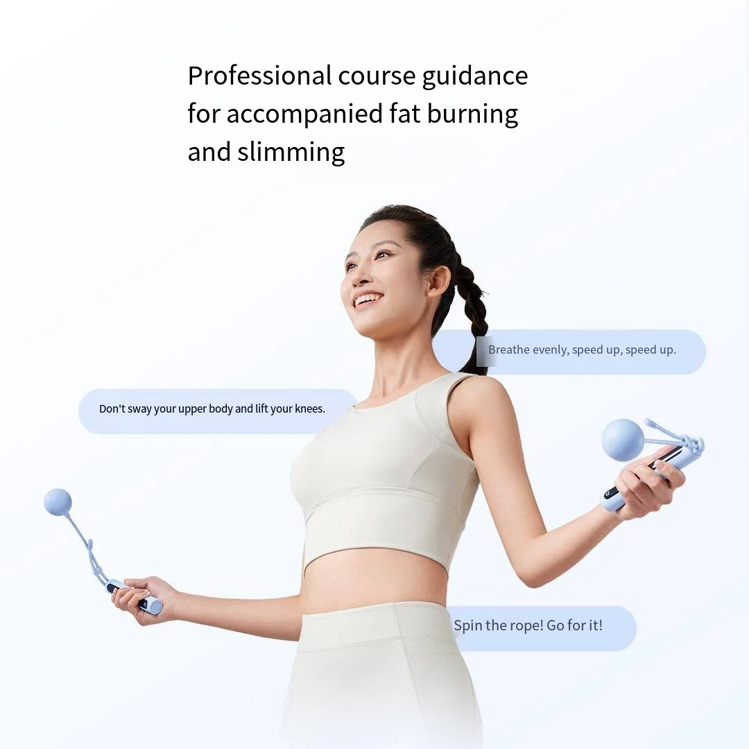 Xiaomi Mijia Smart Skipping Jump Rope 2 عداد رقمي قابل للتعديل حساب السعرات الحرارية الرياضة اللياقة البدنية ممارسة فقدان الوزن