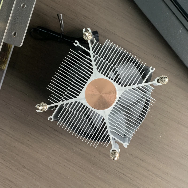 90MM RGB CPU Air-Cooled Cooler 4PIN Tower PC Radiator for Intel LGA 1155 1156 1150 1151 1366 1700 1200 2011 X79 X99 Ventilador image 6