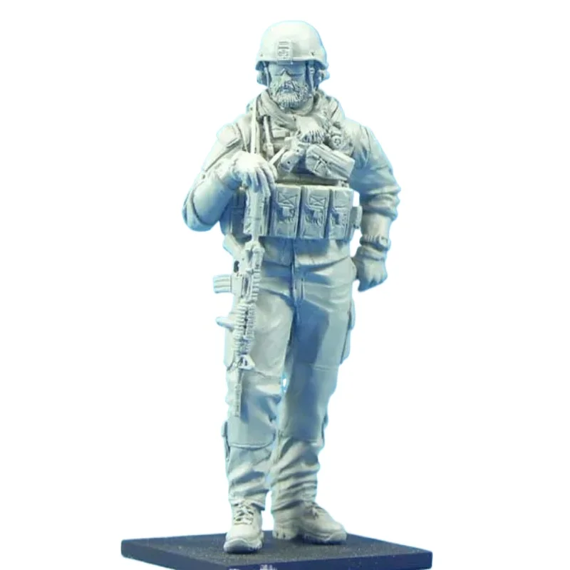 1/35 Scale Resin Figure Assembly Model Kits Hobby Miniature Garage Kit US ODA Warrant Officer Unassembled and Unpainted