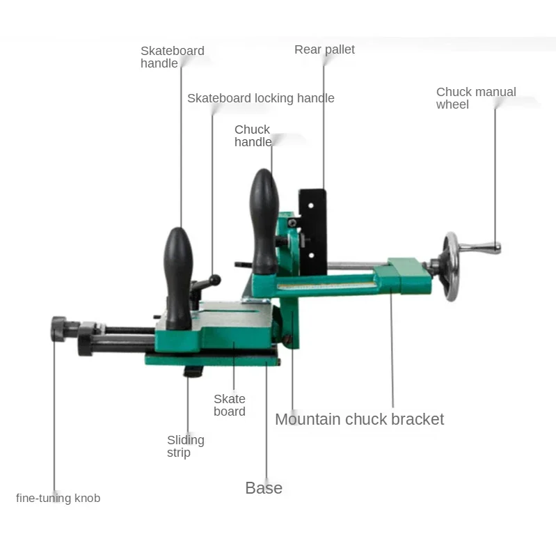 H7583 Woodworking Hole Fixing Device Woodworking Table Saw Special Fixture Woodworking Tool