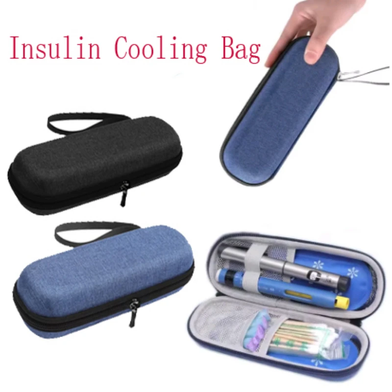 

1x Portable Insulin Cooling Bag Diabetic Pocket Pill Protector Waterproof Thermal Insulated Medicla Cooler Organizer Travel Case