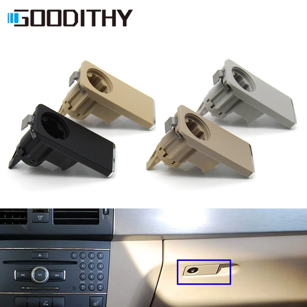 

Dash Passenger Side Glove Box Lock Switch Toolbox Pull Handle For Mercedes Benz C E CLK Class W204 X204 W212 W207 C180 C200 C220