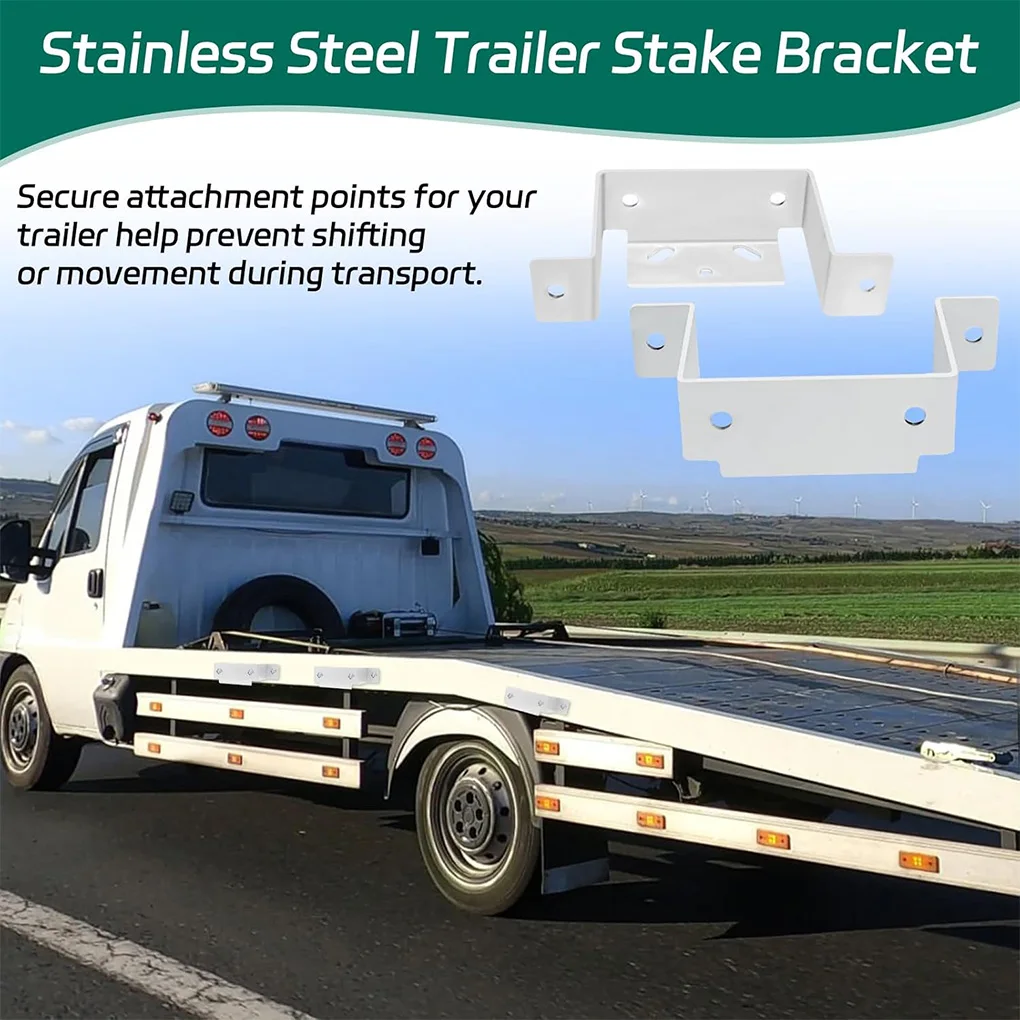 قوس لدعم المقطورة للدعم يدعم حامل المشبك بما في ذلك دعم المقطورة المسمار #6