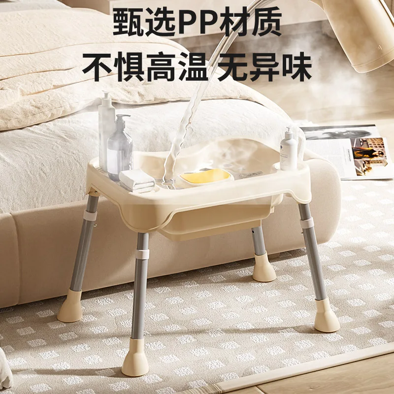 Pregnant Women Hair Wash Basin Shampoo Tray for Bedridden Lying Down Hair Washer Portable Shower Tray for Home Elderly Care