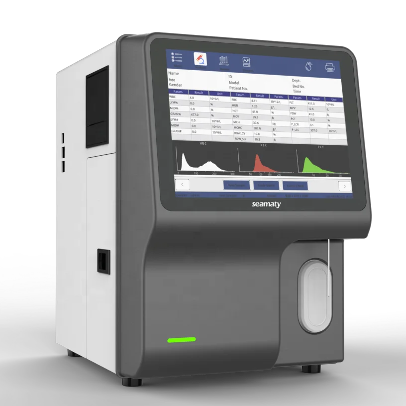 SMT 30V 3 Part Veterinary Analyzer CBC Testing  Machine Vet Fully Automatic Analyzer