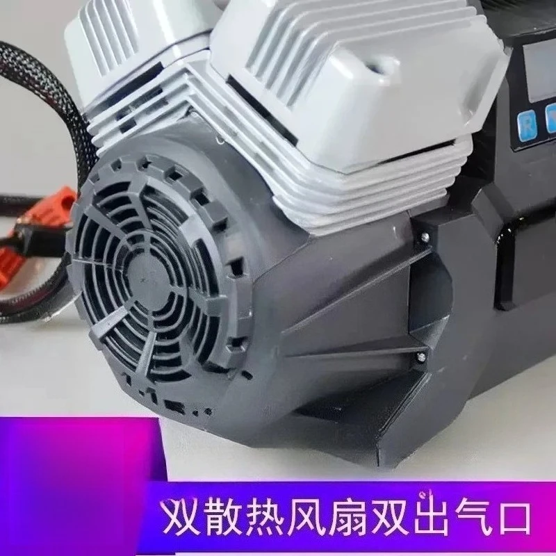 HF102-45 Tractor Large Tire Compressor 400L/min Powerful Automobile Pneumatic Air Compressor Upgrade