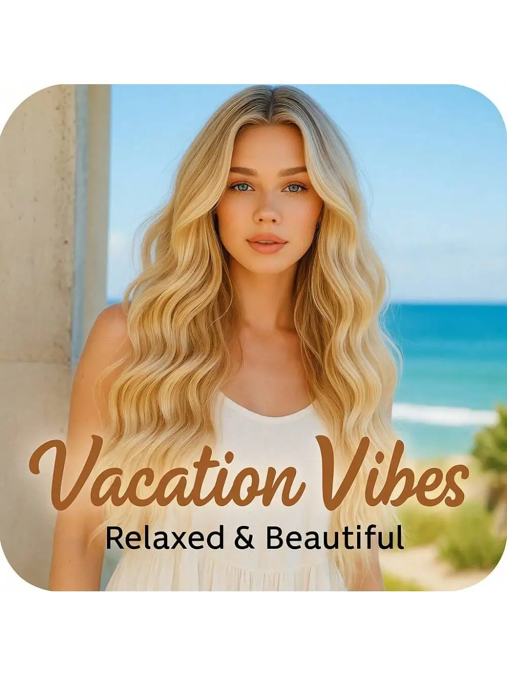 باروكة صناعية مجعدة متوسطة الطول أشقر أبيض بطول 26 بوصة مع غرة ذهبية يسلط الضوء على النساء يوميًا لعيد الهالوين وعيد الميلاد