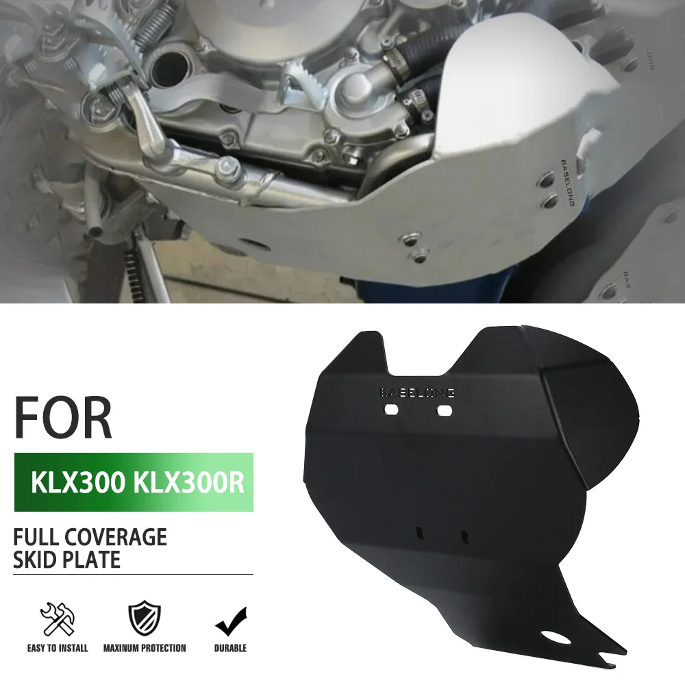 

Engine Protection Cover For Kawasaki KLX250 KLX250S KLX300 KLX300R 2006-2024 Motorcycle Accessories Skid Plate Bash Frame Guard