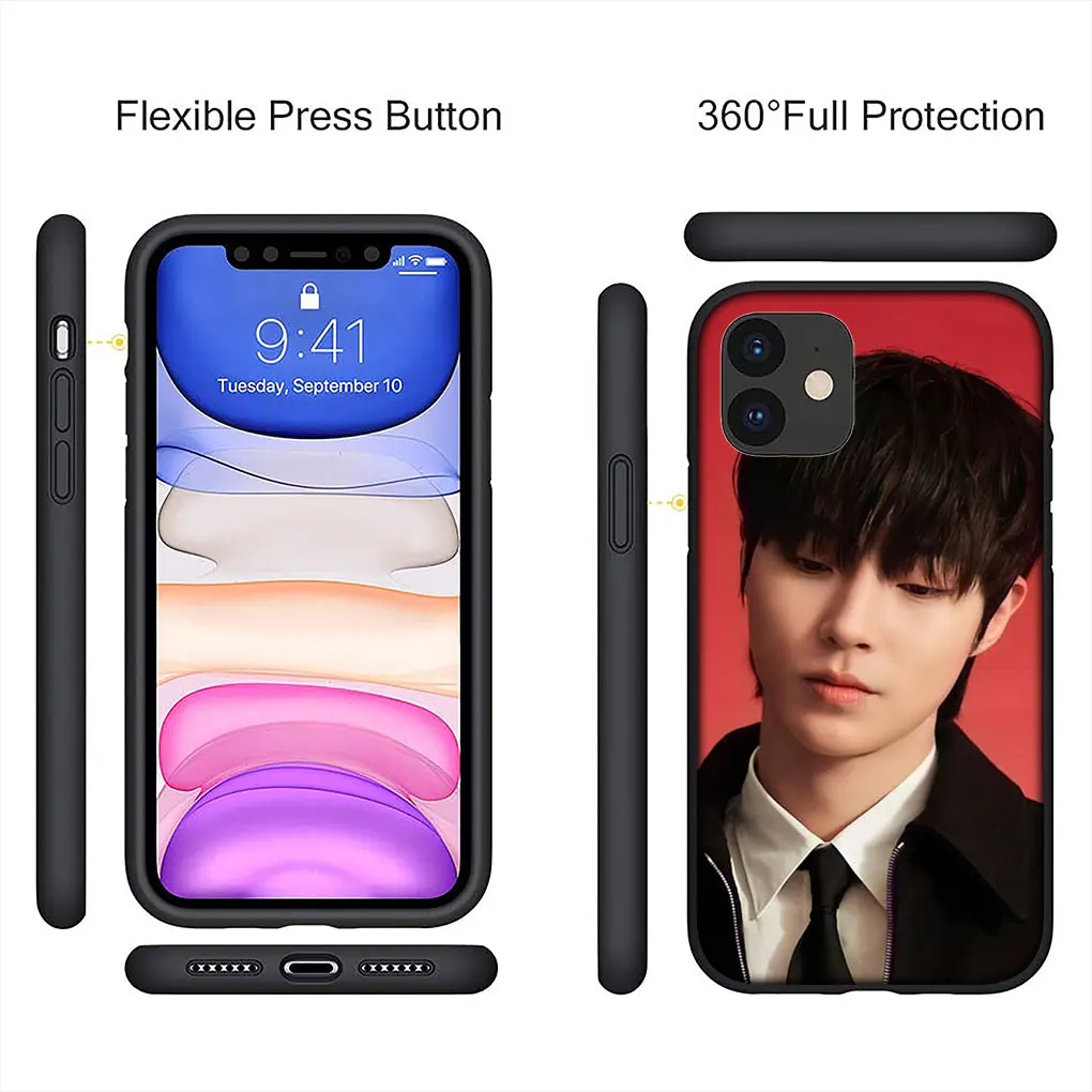 Hwang In Youp Cover Phone Casing for iPhone 16 15 14 13 12 Pro X XR XS Max 8 7 Plus + 15+ SE Soft Case