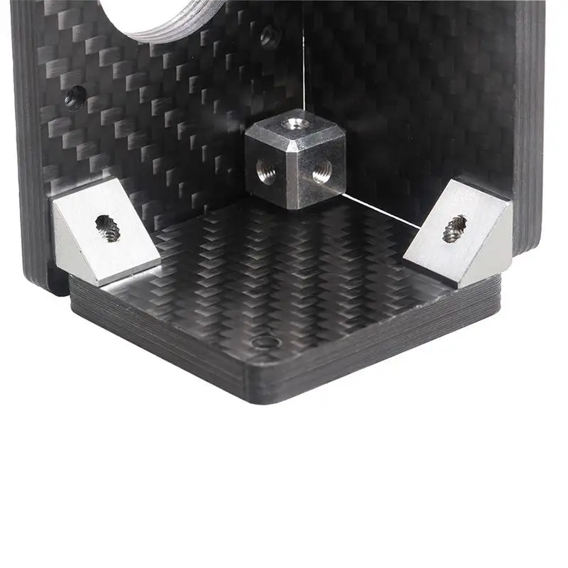 Aluminiumlegierungs-Würfel-Winkelmuttern-Set mit hochpräziser, rostbeständiger Oberfläche, perfekt für 3D-Drucker-DIY-Rahmenmontageprojekte. – Detail 12