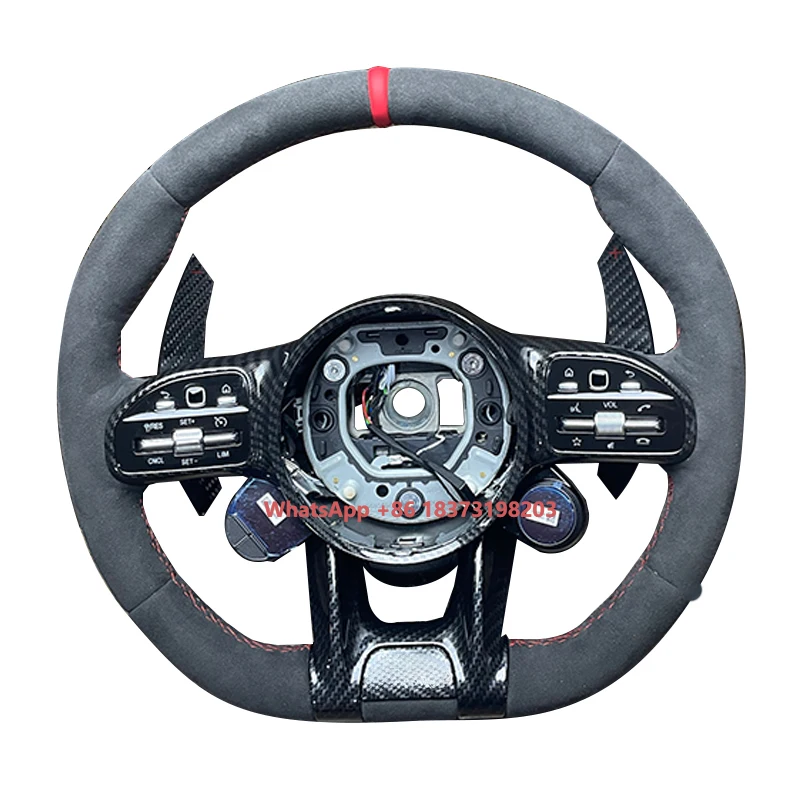

Customized for Mercedes Benz 809 Amg W204 W205 W167 W213 W222 W207 W212 Carbon Fiber Car Steering Wheel