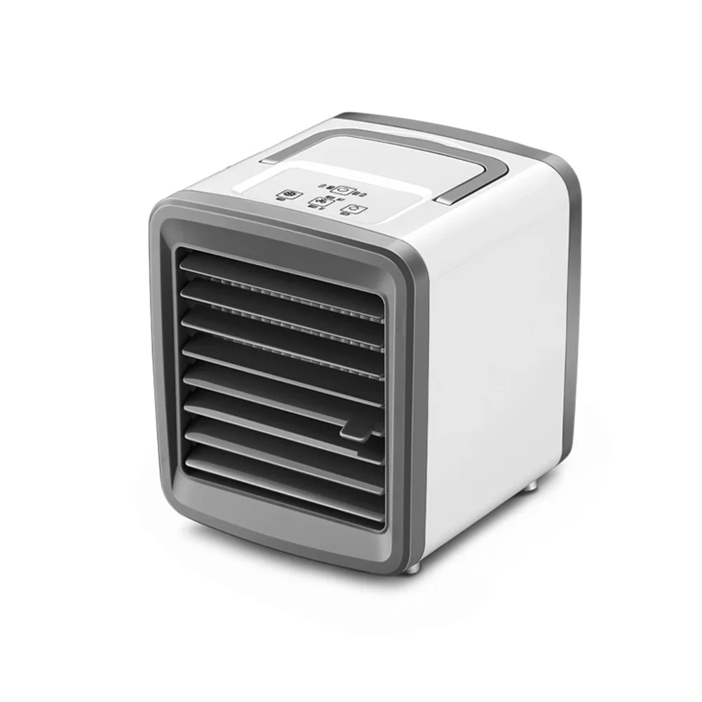 

Portable Mini Car Air Conditioner Cooler Fan Cold Air Blower USB Charging Desktop Humidification Spray Fan