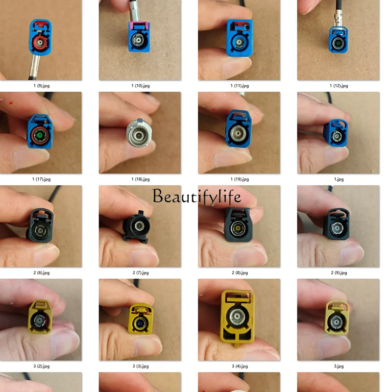 

*parts and accessoriesFront and rear camera plug, reversing image, wiring harness plug, auto parts.