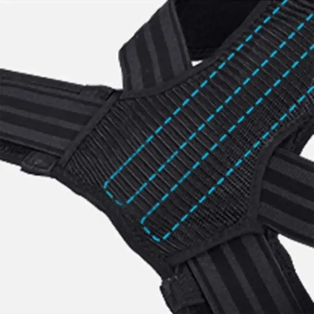 

Регулируемый корректор осанки, дышащий, удобный, для выпрямления плеч, поддержка при сколиозе, поясничный поддерживающий пояс для верхней части спины