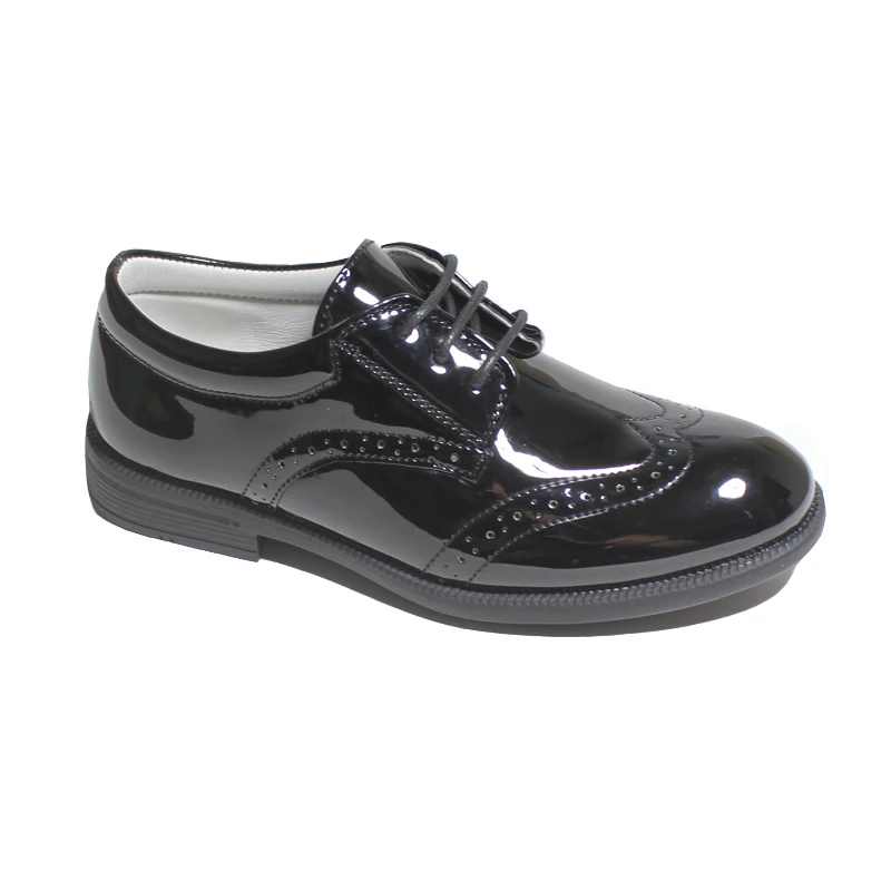 Jungen Schuhe Brogue formale klassische Schuhe Kinder Jungen Oxford Schuhe Jugend Klassiker Oxfords Wingtip Kleid Schuhe runde Zehen Schuhe