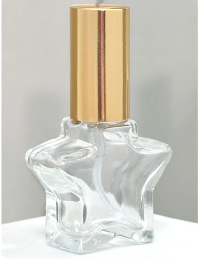 8ml garrafa de perfume de vidro transparente portátil mini spray garrafa de distribuição de amostra cosmética garrafas vazias recarregáveis