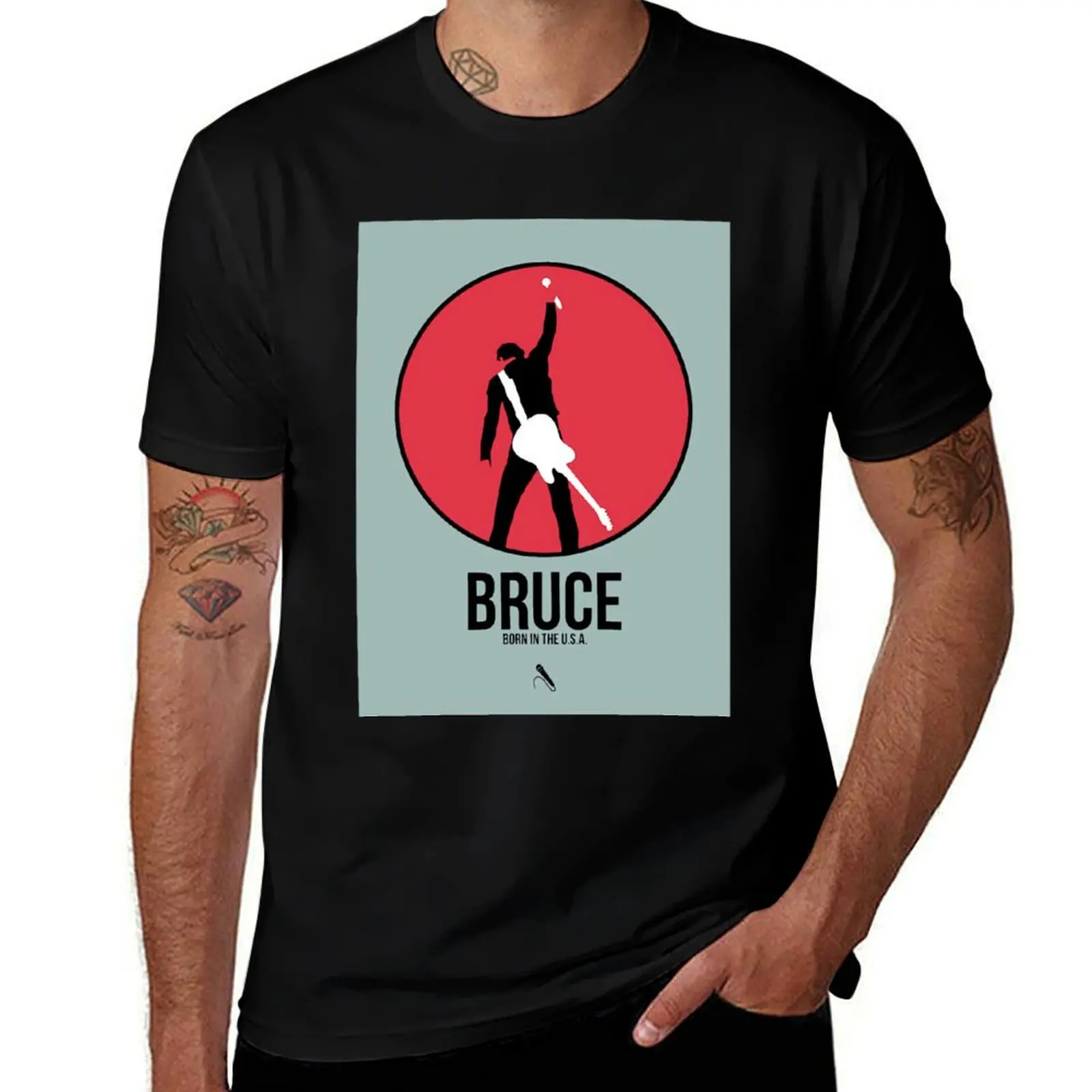 

bruce springsteen naxart studiot T-Shirt sports fans essential t shirt Funny t-shirts men graphic t shirts