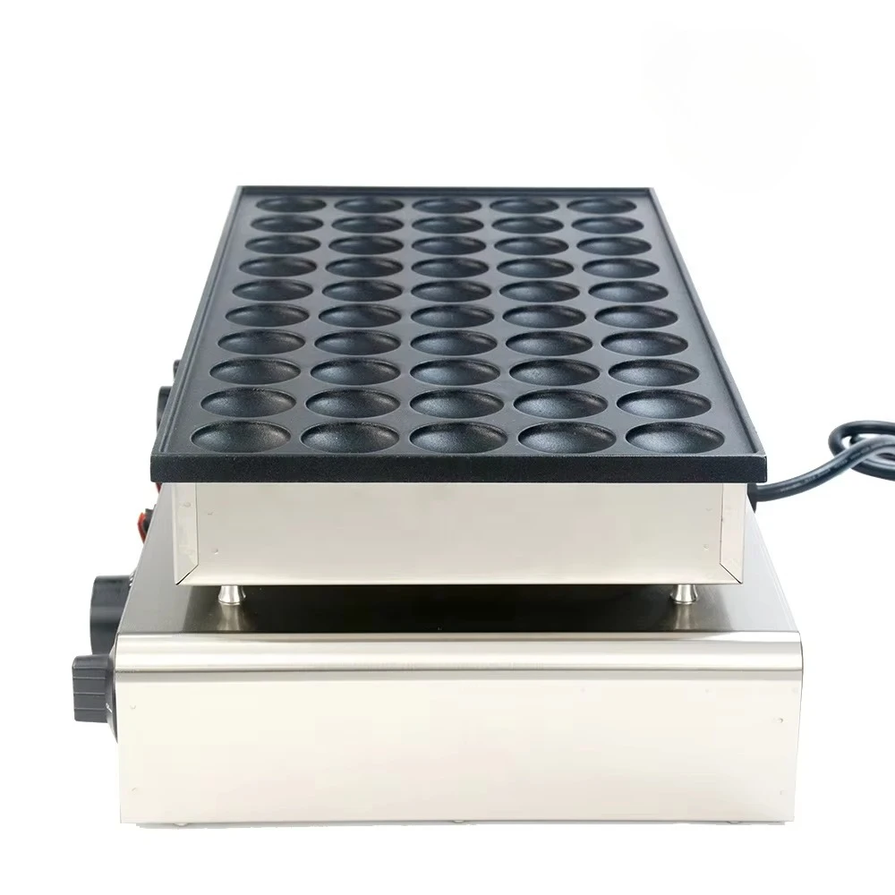 &Factory Price HT-50 Electric 50-Hole Commercial Stainless Steel Mini Muffin & Crepe/Pancake Maker Wholesale & Food Shops 4