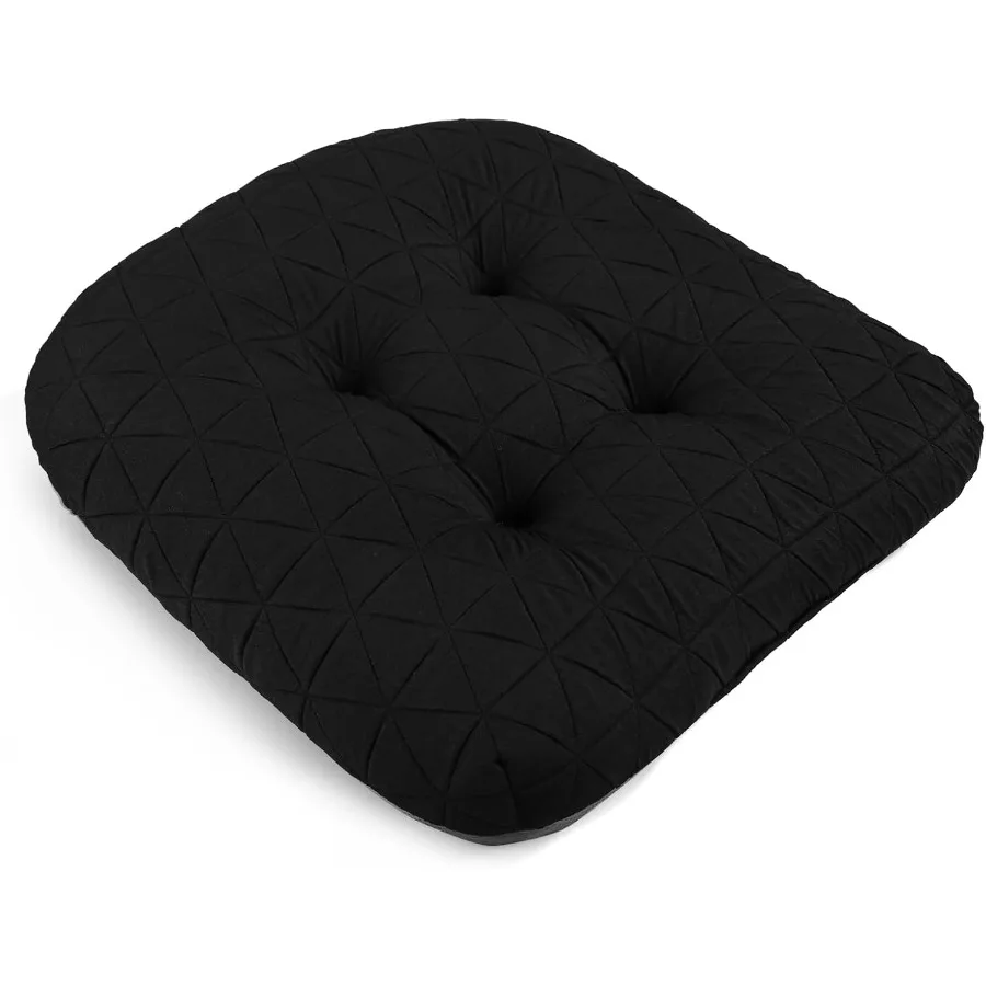 

3 "толстые подушки для обеденных стульев из пенопласта высокой плотности U-образные подушки для сидений для кухонных стульев Нескользящие подушечки для внутреннего стула 16,5 x 16