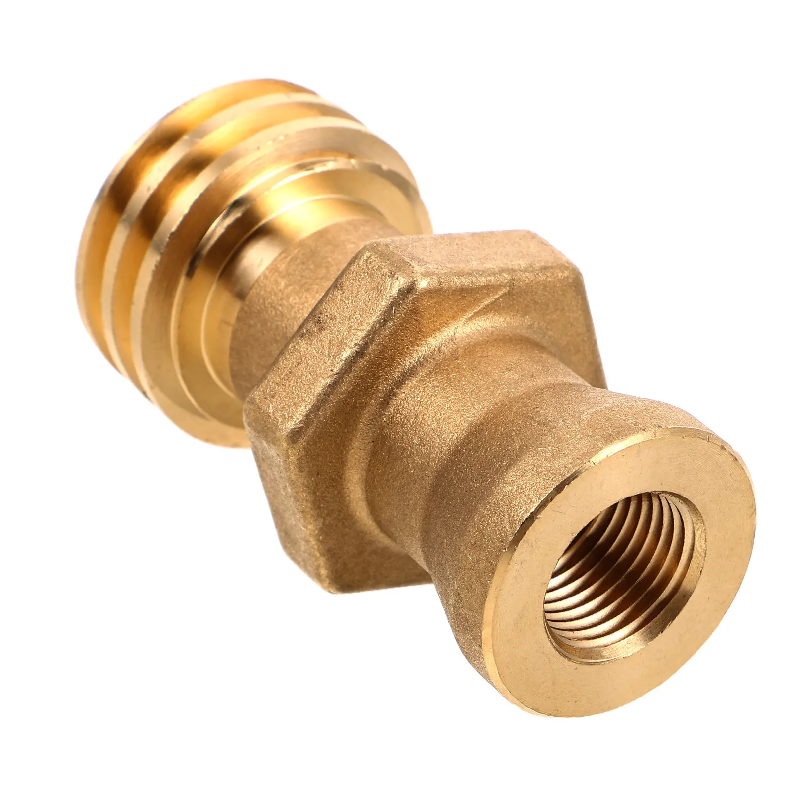 Propane Tank Threaded Valve Metal Connector Forklift Adapter Secure Seal Leak Proof Easy Installation Propane Bottle Adapter
