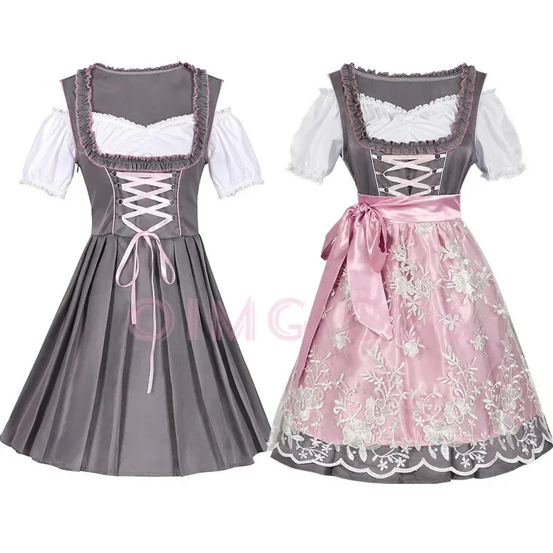 

Костюм для Хэллоуина, платье, комплект немецкого пивного фестиваля, костюм, баварская женская одежда