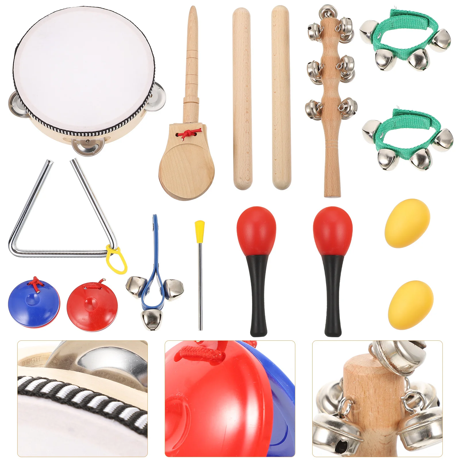 

1 set 1 Set Toddler Music Musical Instruments For Kids Ages 10-14 For Kids 1-3 Years Old Musical Toddler Music Set Ages 3-5