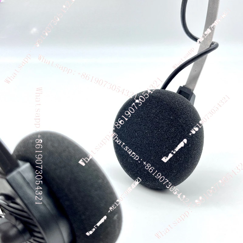 Suitable for TELEX 750 15MM Thickened Sponge Headphone Cover Two Pack Pilot Supplies