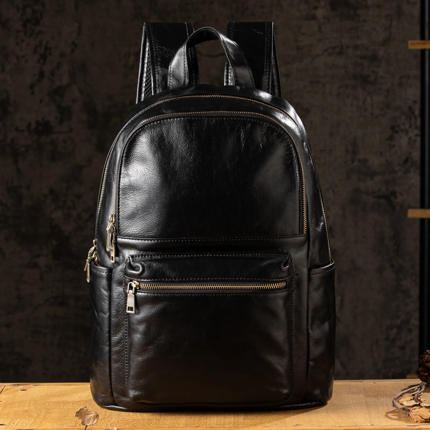 Mochila vintage de cuero genuino para hombre, hecha a mano, de cuero de primera calidad, bolso de hombro para portátil, a la moda para hombres, mochilas, rucksacks.