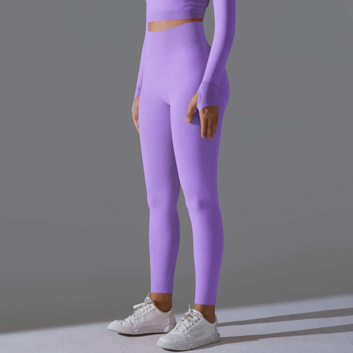 

Women's Seamless High-Waisted Yoga Pants - Butt-Lifting & Breathable Gym Leggings with Naked-Feel Fabric for Workout & Yoga XL