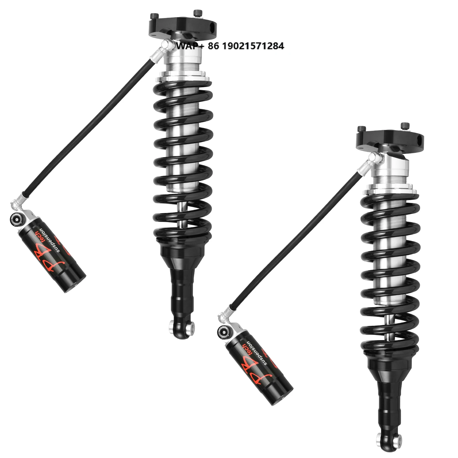 

For 2010-UP LC150/FJ/4Runner V.S.2.5 Front Coilover Shocks Absorber (0-3 Lift) Adjustable/21 Section Suspension Lift Kits