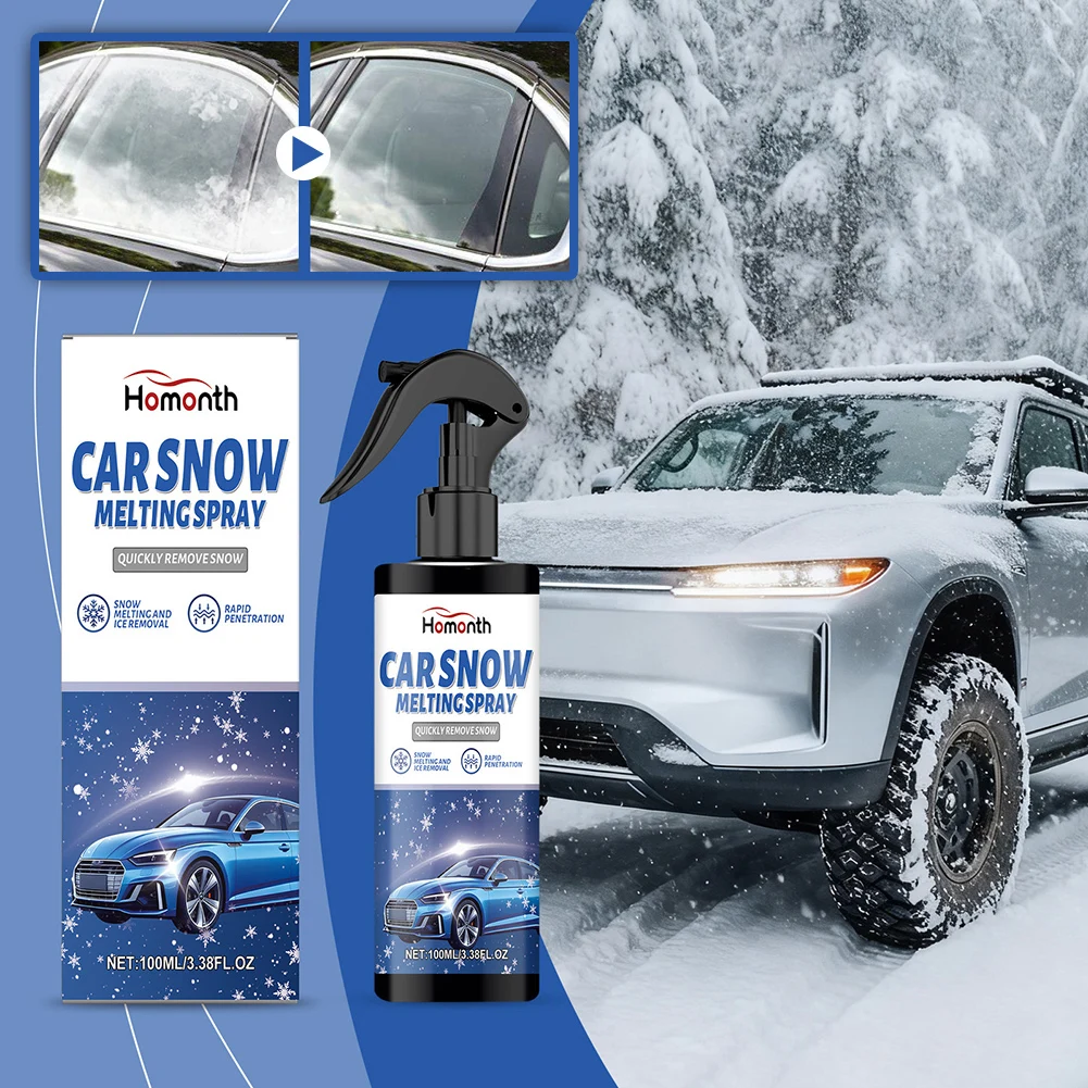 Car Defrosting Spray Convenient Long Term Antifreeze Liquid For Faucets