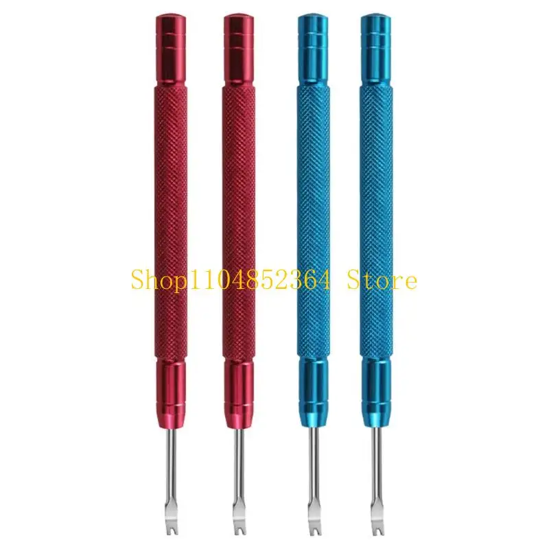 652F 4 Watch Maintenance Tool Nonslip Handle Accuracy Crafted Hand Removers for Timepieces