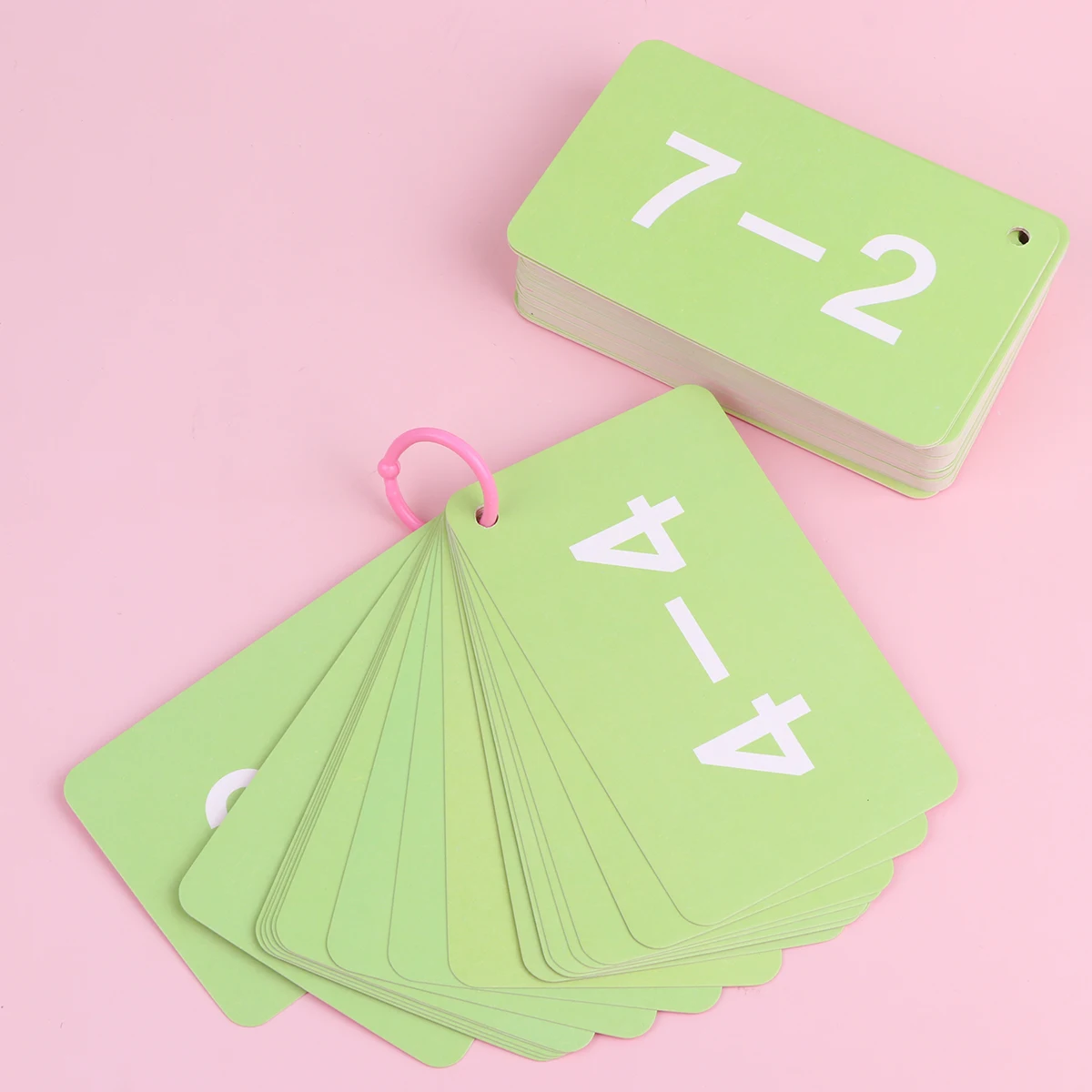 

Oral Arithmetic Question Card Flash Cards Division Subtraction Multiplication Educational Addition Bayonet