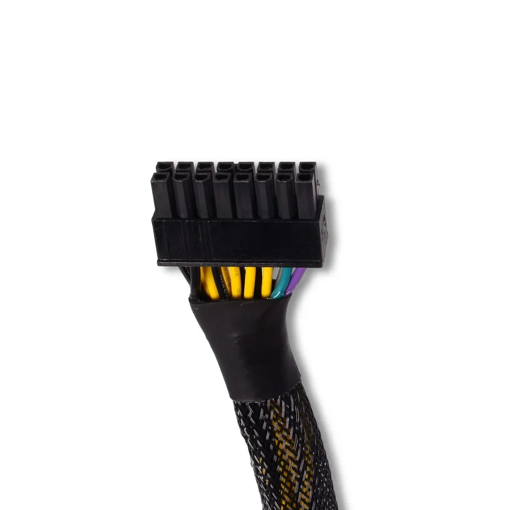 Kabel adapterowy 30 cm 24 na 16 Plus, odpowiedni do zasilacza ATX Plus w urządzeniach Fujitsu Siemens, kabel niestandardowy.