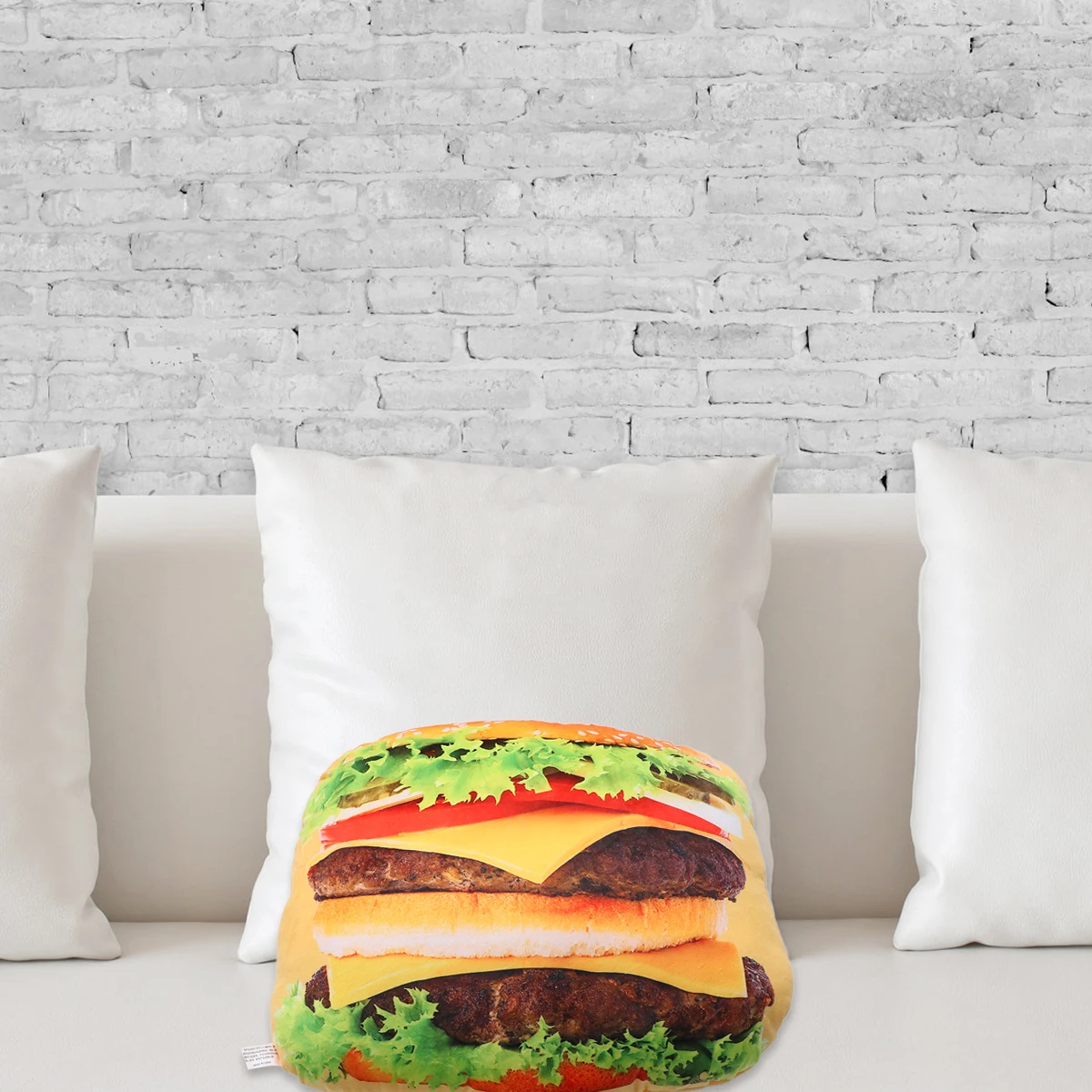 

Hamburg Pillow Covers Round Pillowcase for Home Decor Throw Pillow Case Modern Design Comfortable Long Use Sofa Bedroom