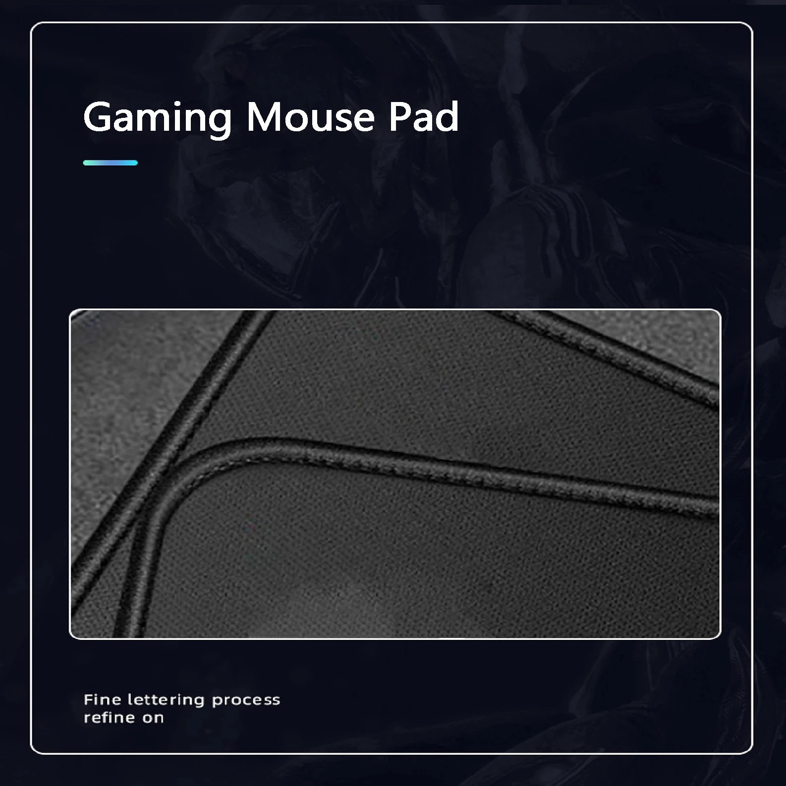 Tapis de souris de jeu noir et blanc, Moudescriptif ads, Polymères de bureau, Tapis de clavier média, Grand tapis liquide, Tapis d\'ordinateur,