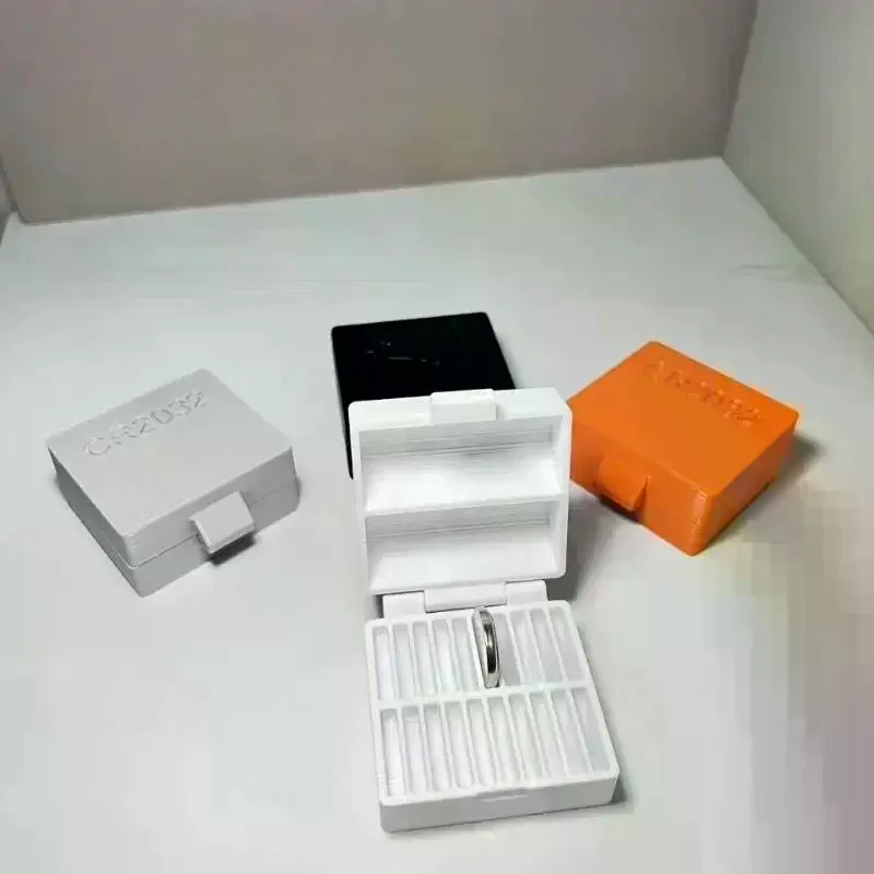 1Pcs CR2450/LR44 Button Battery Storage Case Organizer 10/20 Grids CR2032 Button Battery Storage Box