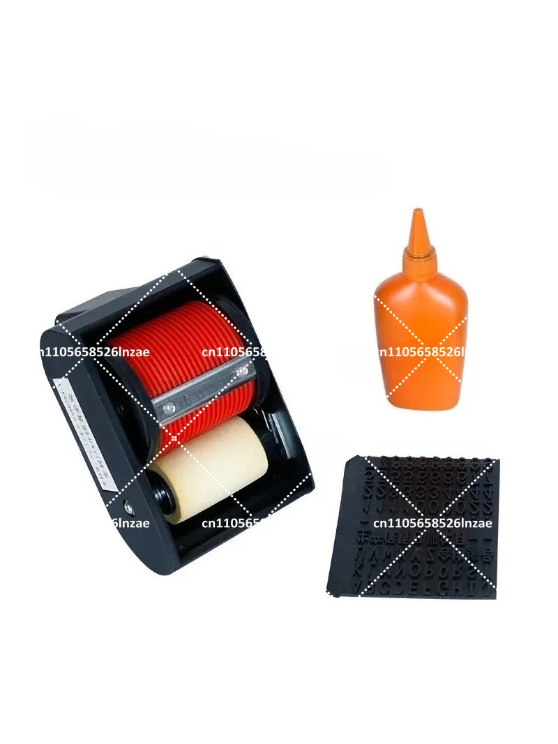 Handheld Date Printer Machine Batch Number Coder Portable Rolling Coding for Cartons Box