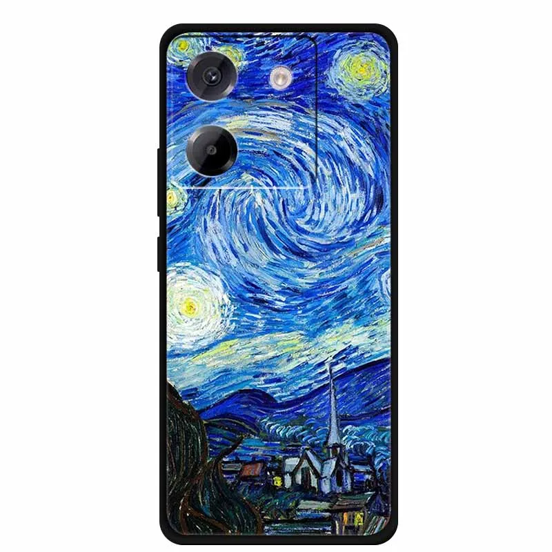 حافظة لهاتف Poco M7 Pro 5G M7Pro زهور ثلاثية الأبعاد من السيليكون المزخرف غطاء حماية ناعم لهاتف Xiaomi Poco M7 Pro 5G