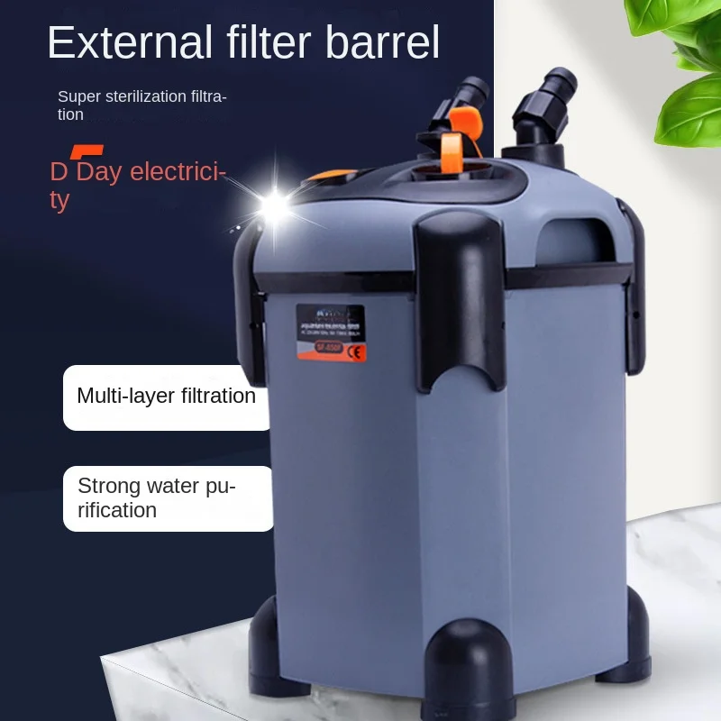 Filter Three-in-One Water Purification Mute Circulating Pump External Filter Cartridge Grass Cylinder External Filter Box