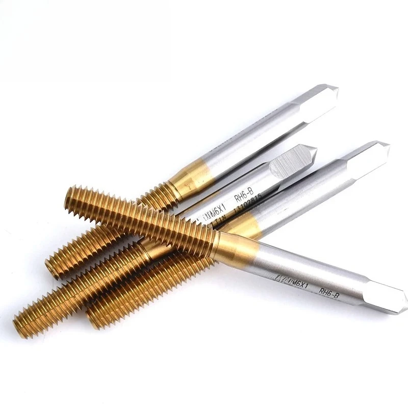 HSSE With TIN Forming Tap M0.5M0.6M0.7M0.8M0.9M1M1.4M2M3M4M5M6M7M8 M9 M10 M11 M12 M14 M16M18M20 Machine Screw Thread Taps