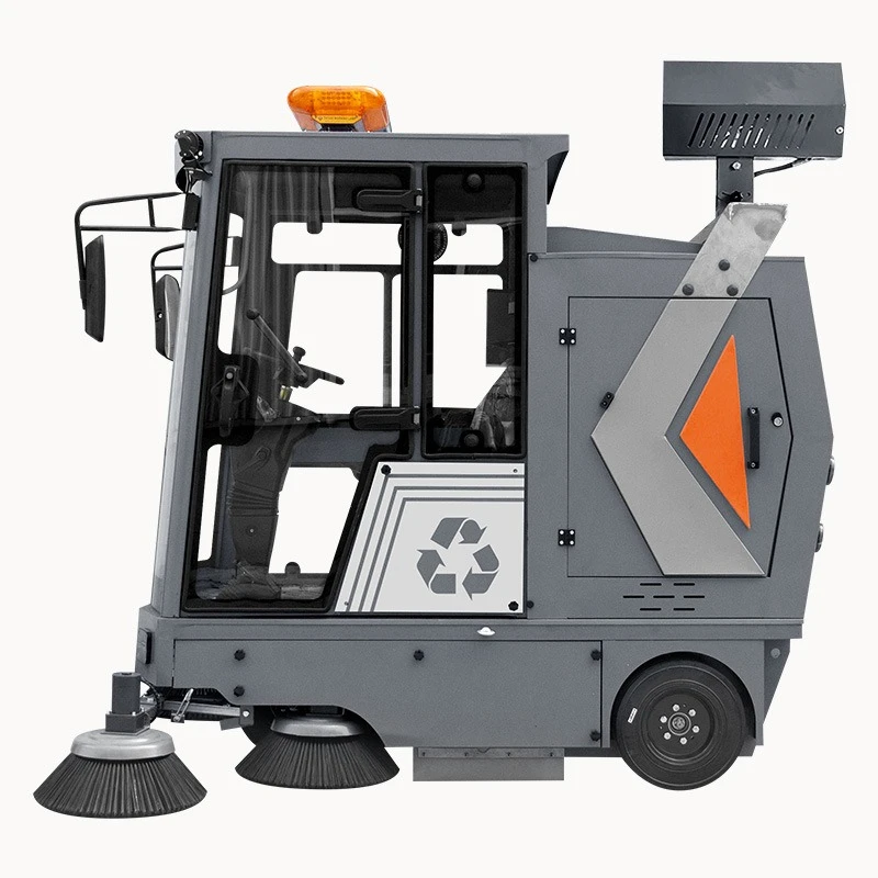 Sweeper Factory workshop with electric drive type sweeper Property Park Road vacuum sweeper Fully enclosed